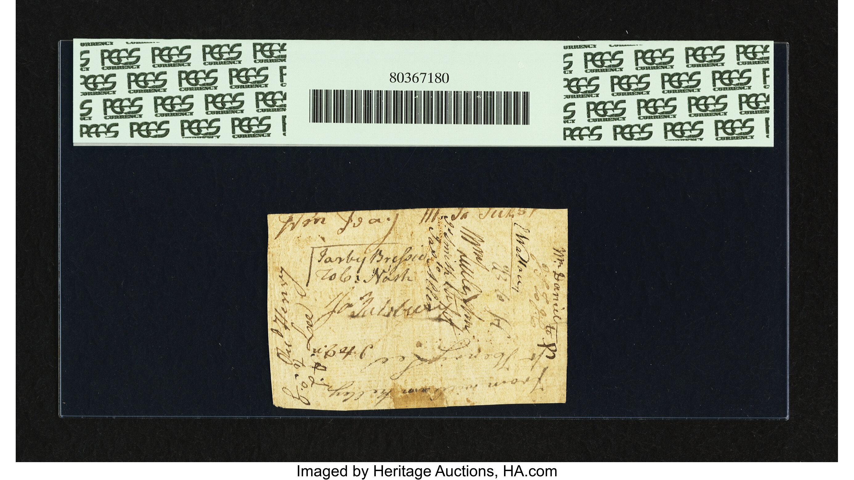 image for: North Carolina April 23, 1761 40s PCGS Apparent Very Fine 30....