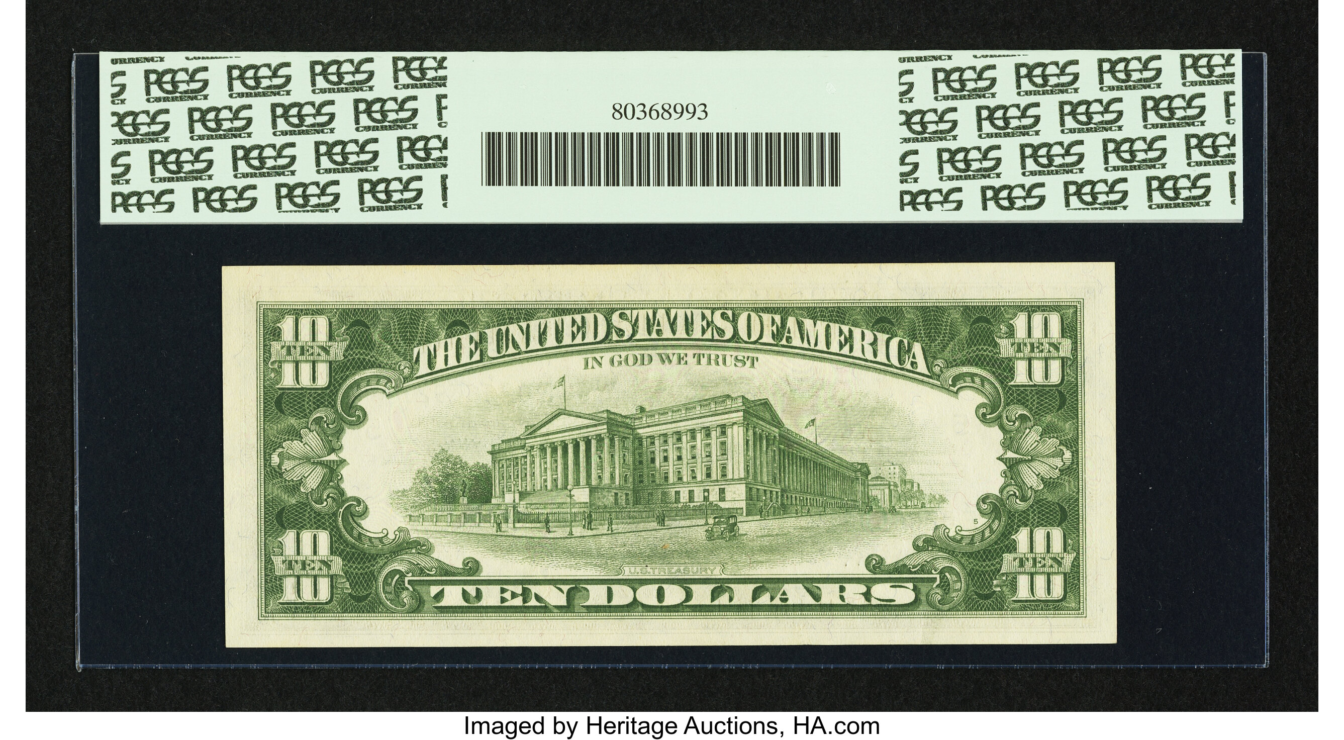 image for: Fr. 2017-E* $10 1963A Federal Reserve Star Note. PCGS Choice New 63PPQ....