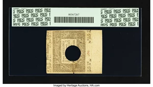 image for: Connecticut July 1, 1780 5s PCGS Apparent Extremely Fine 45....