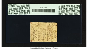 image for: North Carolina April 23, 1761 £3 PCGS Apparent Very Fine 30....