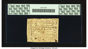 image for: North Carolina December, 1768 £5 PCGS Apparent Very Fine 30....