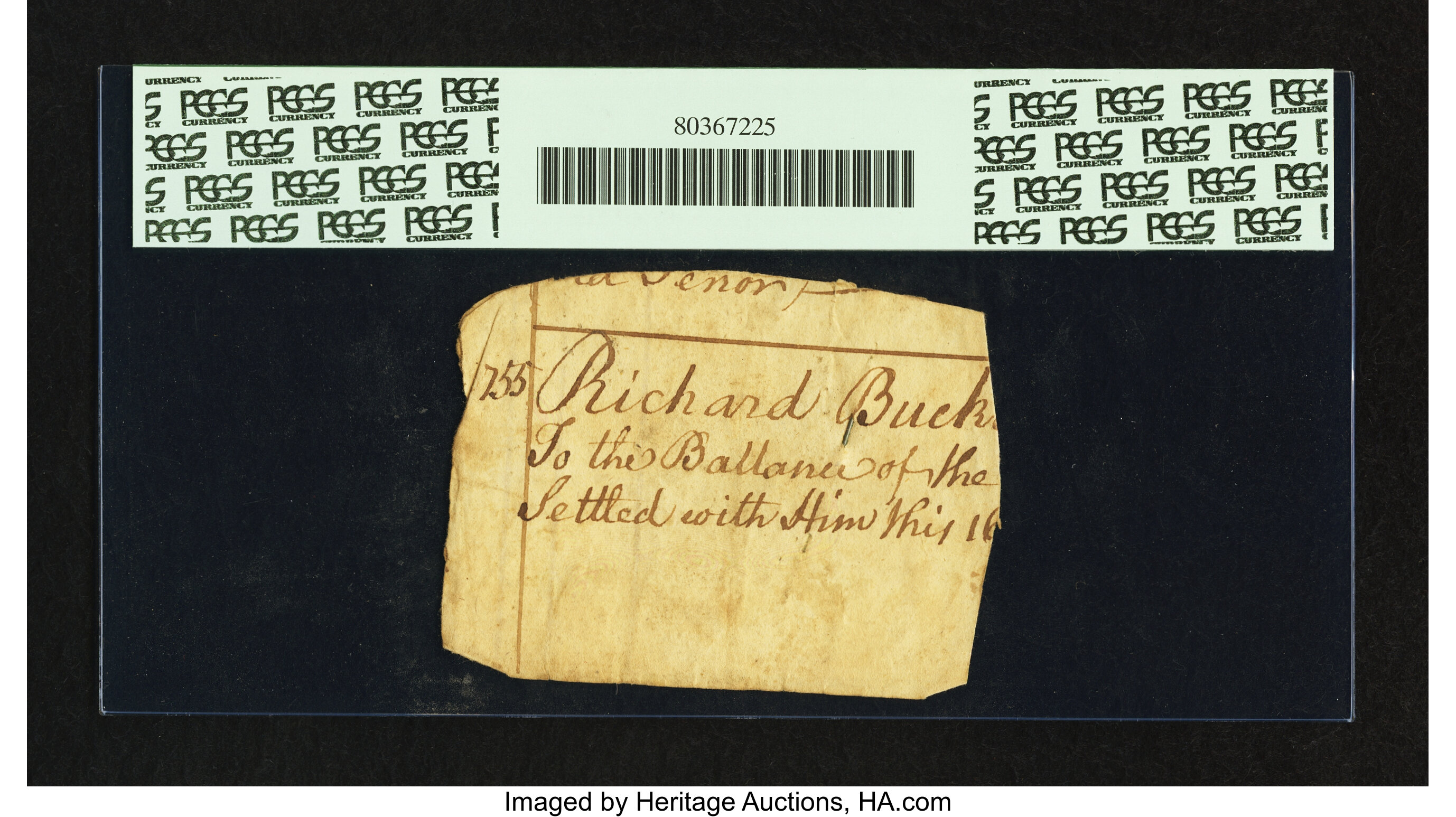 image for: Rhode Island November 6, 1775 2s PCGS Apparent About Good 03....