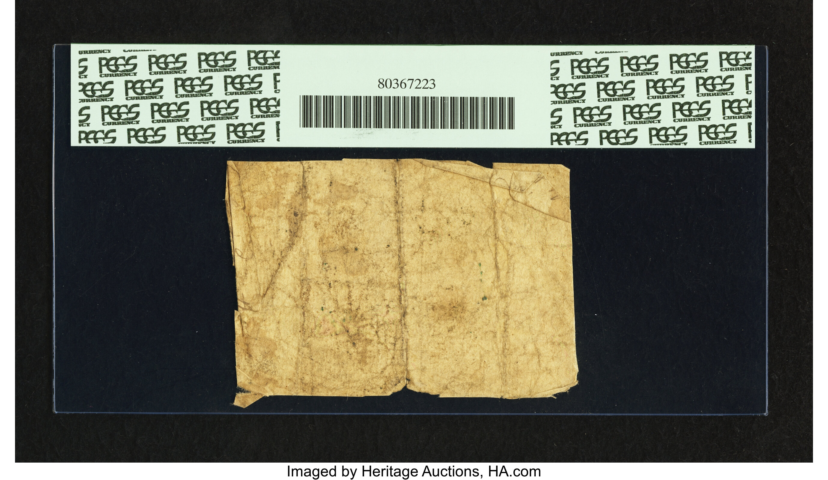 image for: Rhode Island November 6, 1775 1s PCGS Apparent Very Good 10....