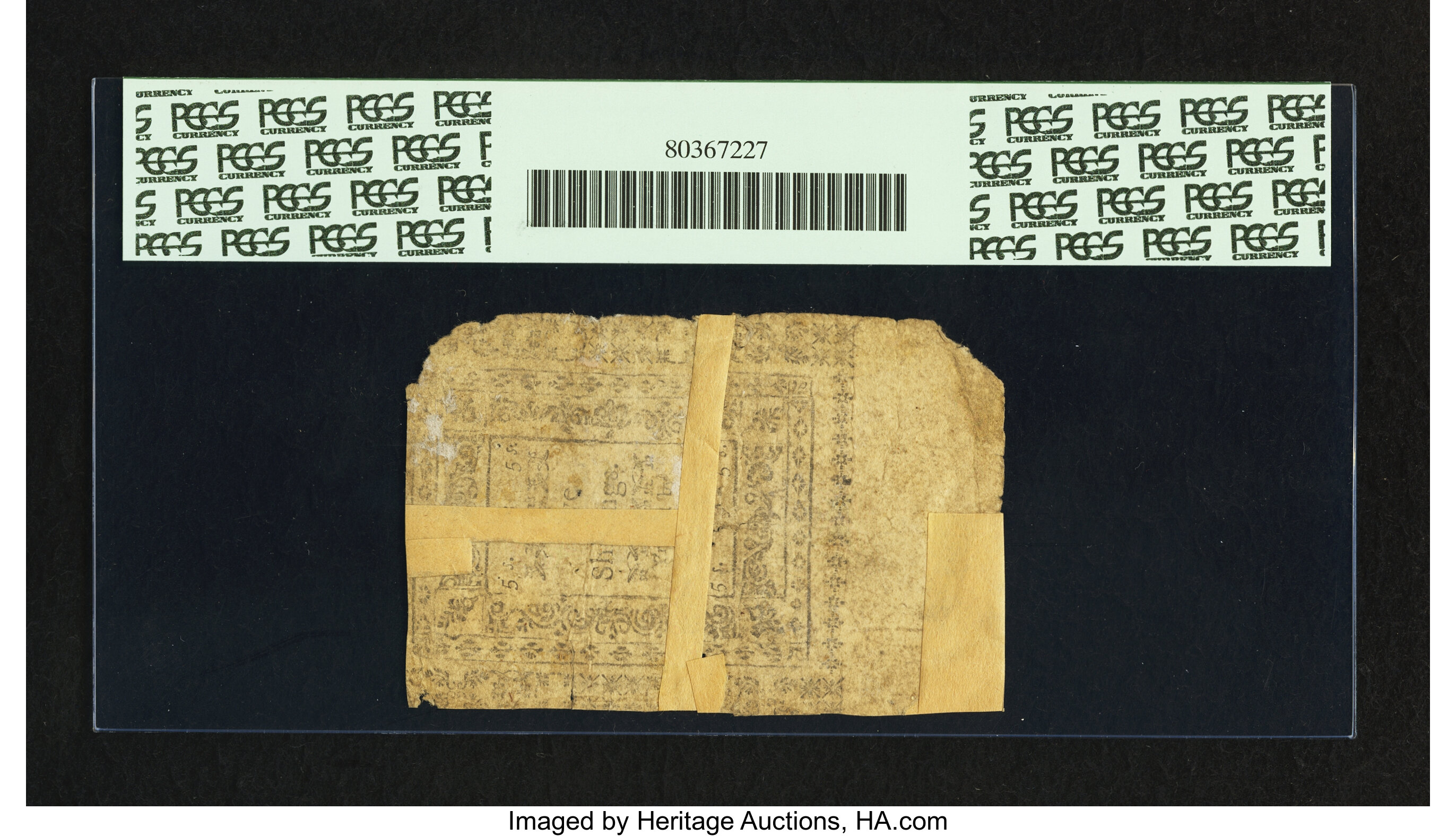 image for: Rhode Island November 6, 1775 5s PCGS Apparent About Good 03....