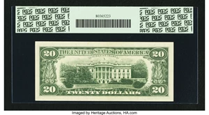 image for: Fr. 2069-B $20 1969B Federal Reserve Note. PCGS Choice About New 55....