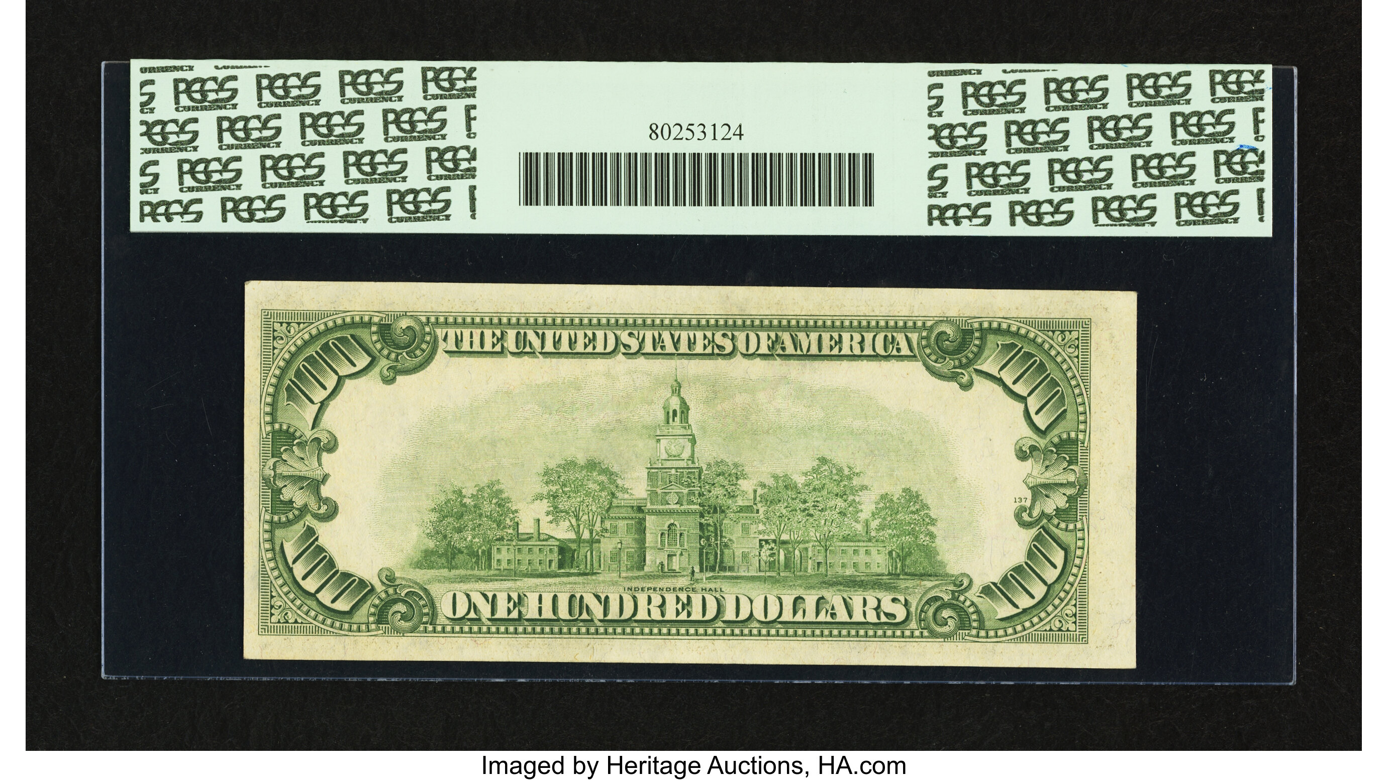 image for: Fr. 2159-F* $100 1950B Federal Reserve Note. PCGS New 62....