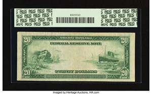 image for: Fr. 970 $20 1914 Federal Reserve Note PCGS Very Fine 30....