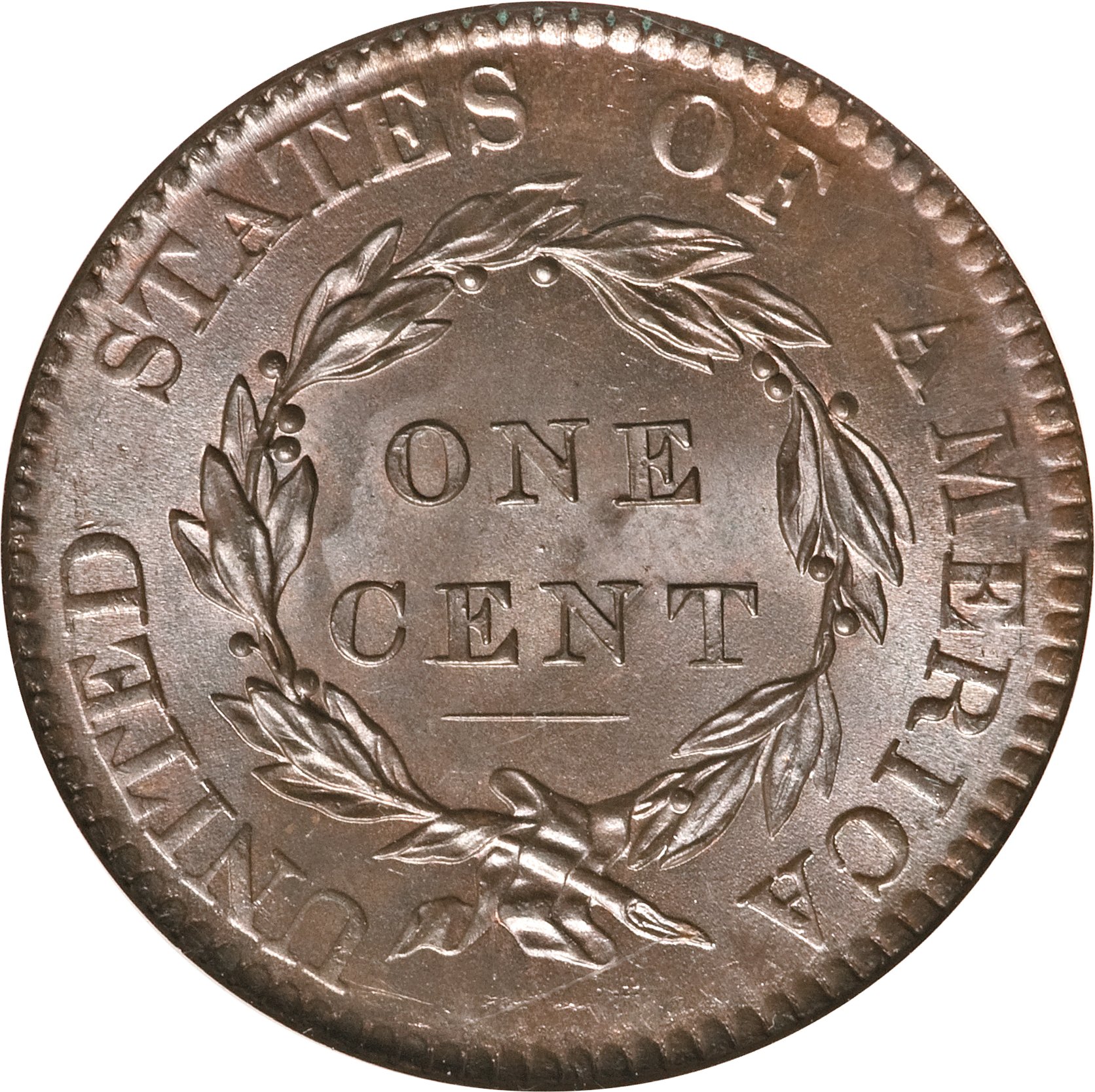 1820 1c Large Date MS BN MS67 BN thumbnail 3