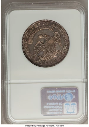 image for: 1829 50C PR63 NGC. CAC. O-111a, Unique as a Proof....