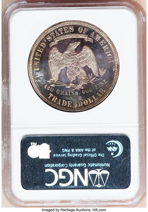 image for: 1882 T$1 PR68 Cameo NGC....