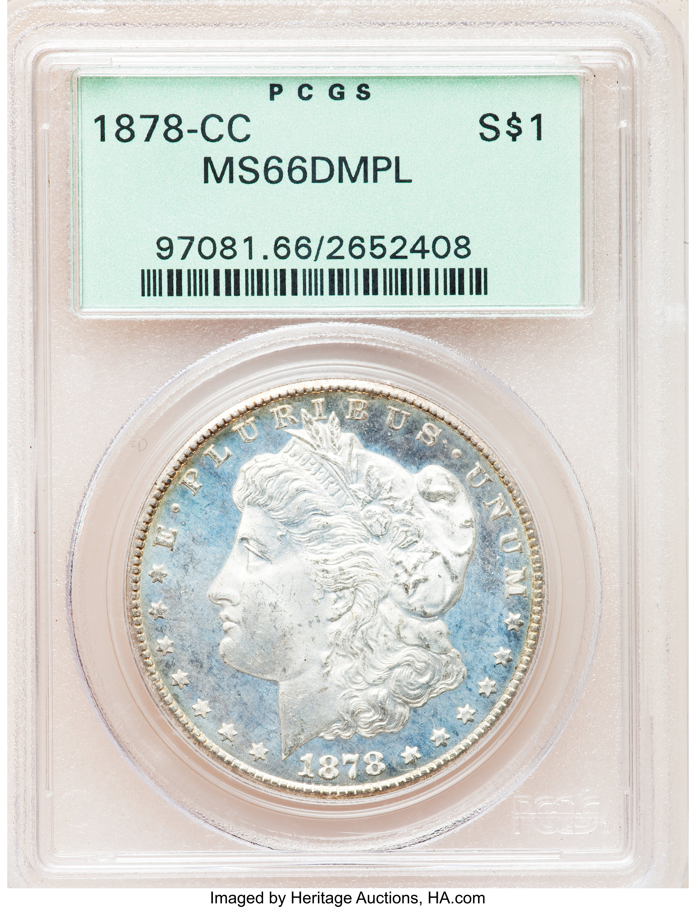 1878-CC $1  MS DMPL MS66 DMPL CAC thumbnail 4