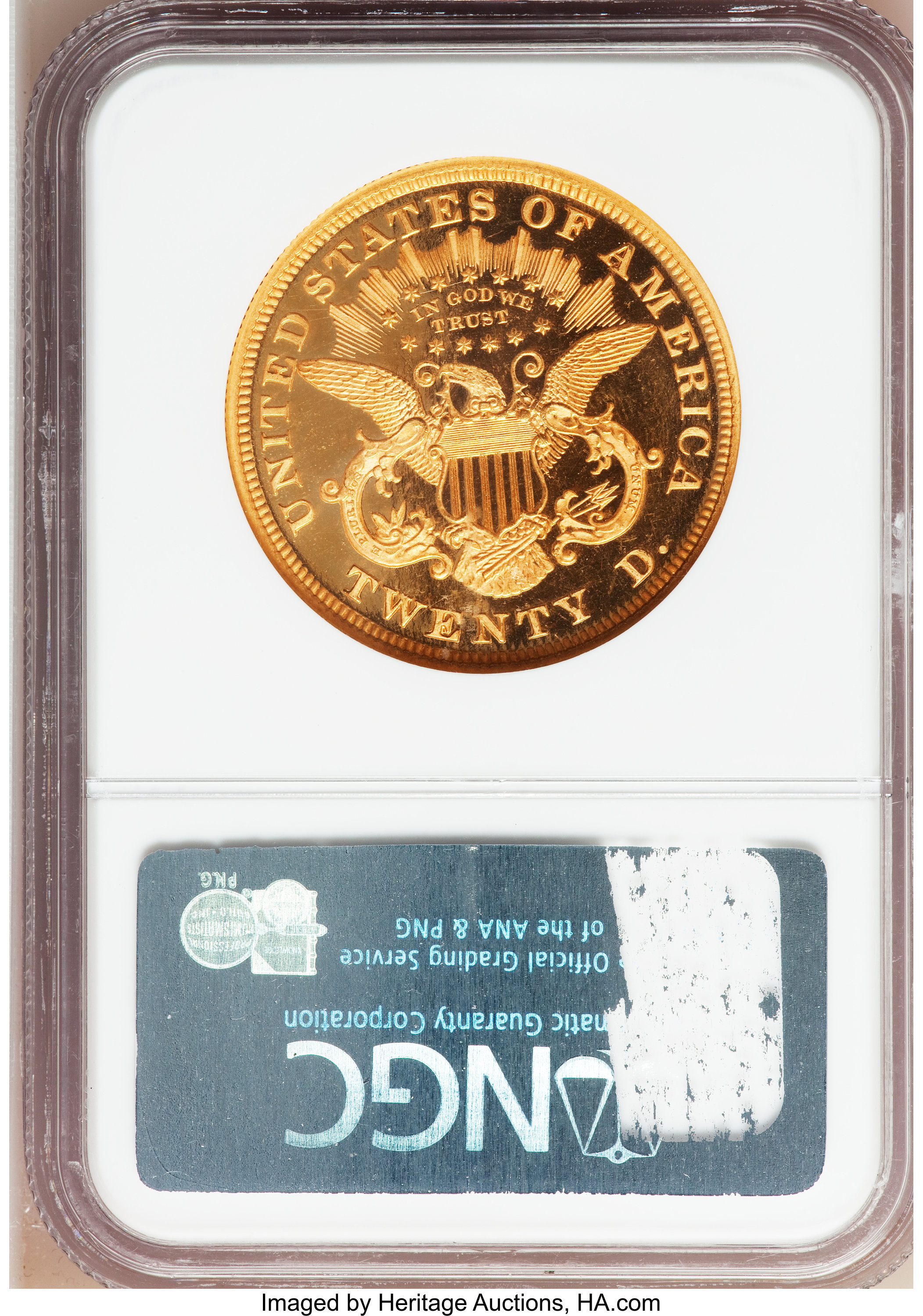 image for: 1873 $20 Closed 3 PR65 Ultra Cameo NGC....