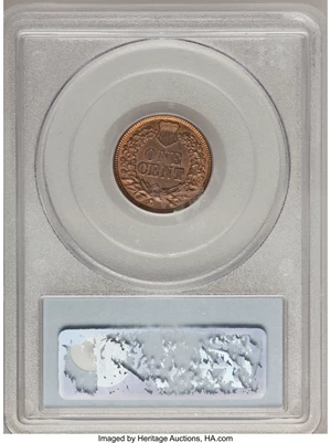 image for: 1864 1C Cent, Judd-356a, Pollock-427, Low R.6, MS65 Red and Brown PCGS. CAC....