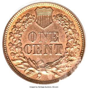 image for: 1864 1C Cent, Judd-356a, Pollock-427, Low R.6, MS65 Red and Brown PCGS. CAC....