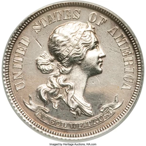 image for: 1870 25C Standard Silver Quarter Dollar, Judd-918, Pollock-1022, Low R.7, PR62 PCGS....