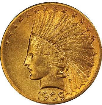 image for: $10 1909 PCGS PR66 CAC