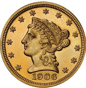 image for: $2.50 1906 PCGS PR65