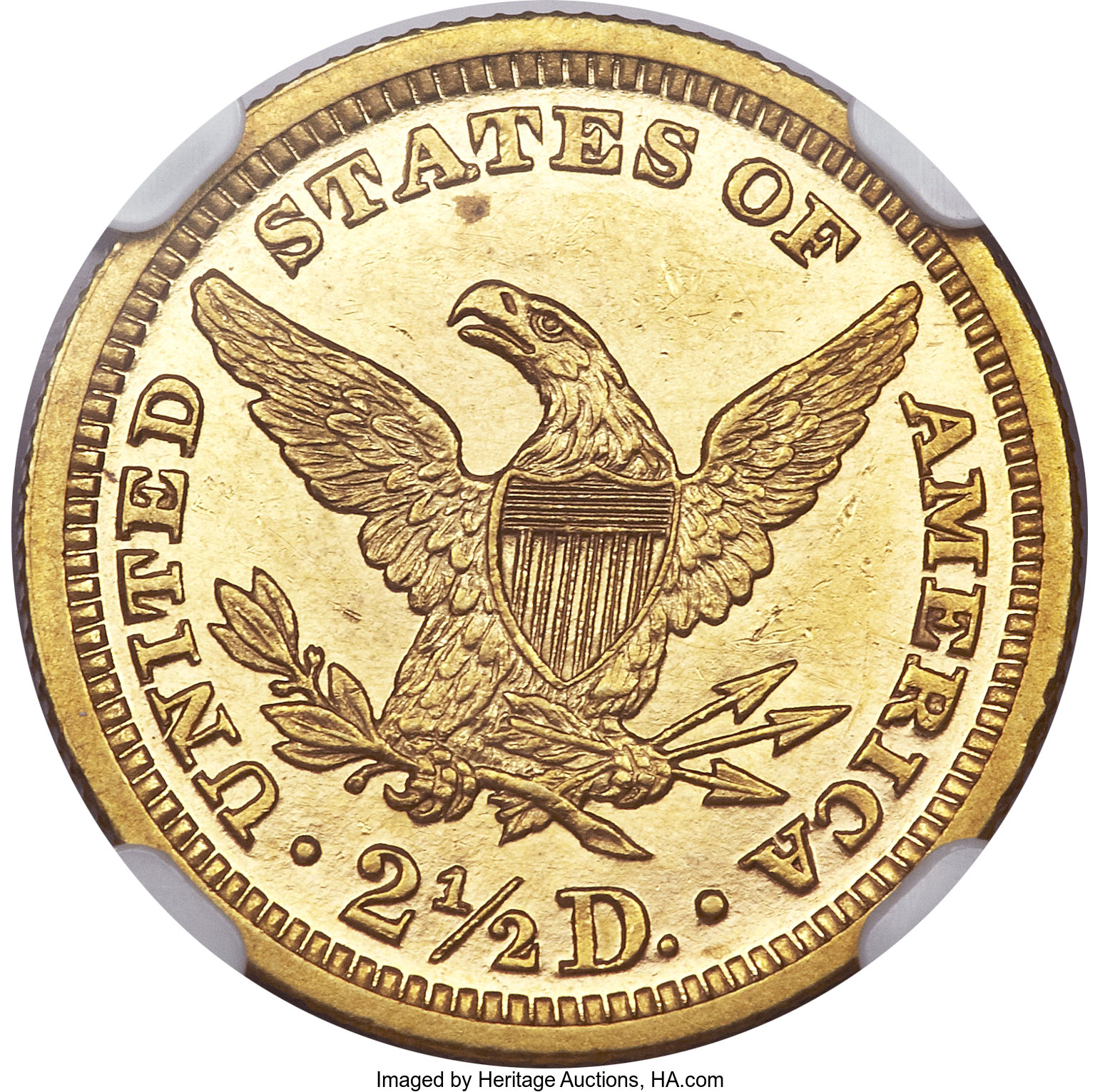 image for: 1887 $2 1/2 PR63 Cameo NGC....