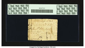 image for: North Carolina December, 1768 £5 PCGS Apparent Very Fine 30....