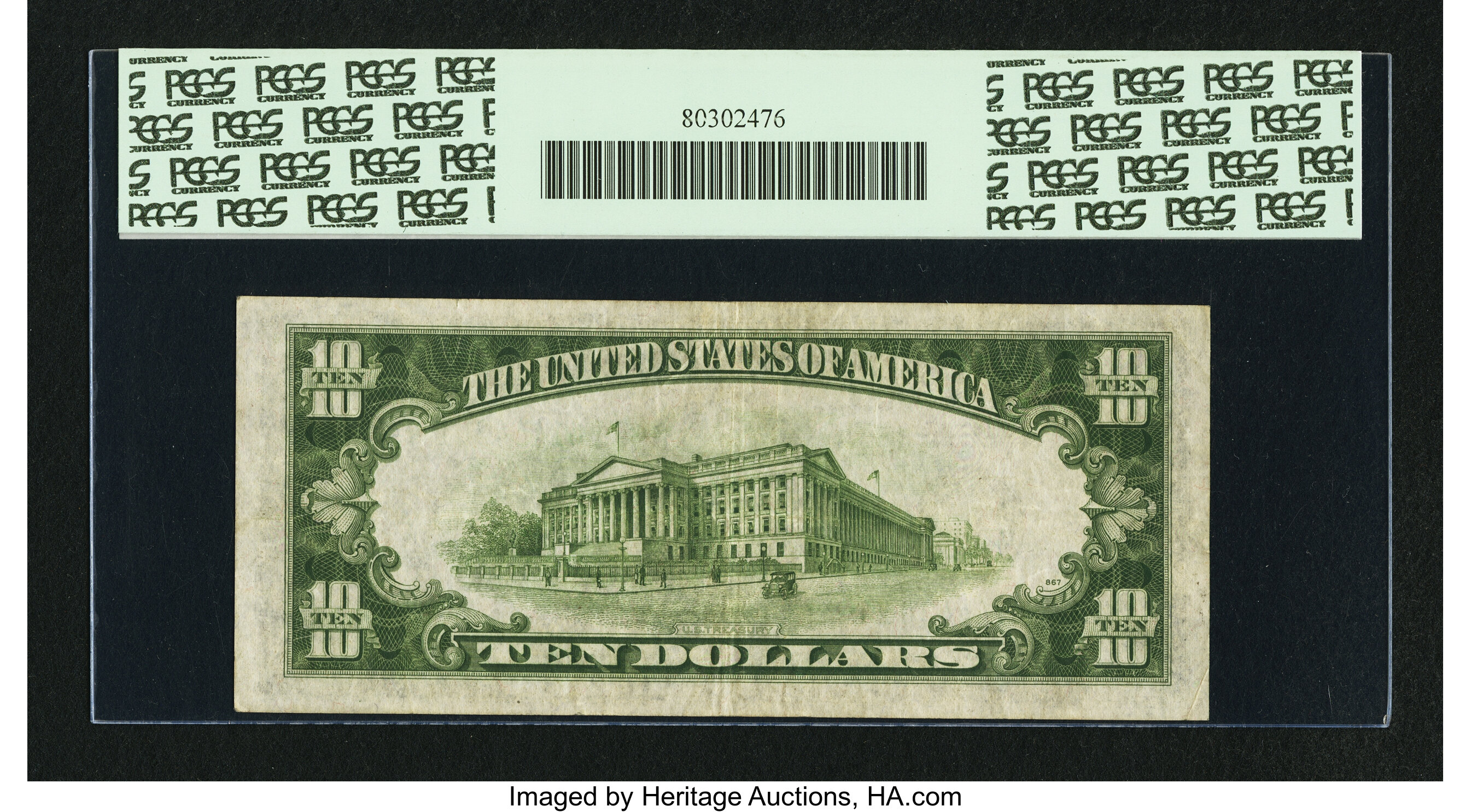 image for: Fr. 2006-L* $10 1934A Federal Reserve Star Note. PCGS Very Fine 30PPQ....