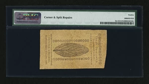 image for: New Jersey 1786 3s PMG Fine 12 Net....