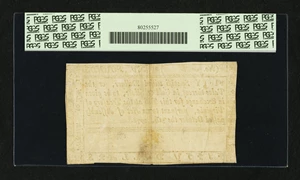 image for: Virginia October 5, 1778 $50 PCGS Apparent Extremely Fine 40....