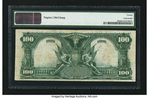 image for: Boston, MA - $100 1902 Date Back Fr. 693 The Fourth-Atlantic NB Ch. # (N)643...