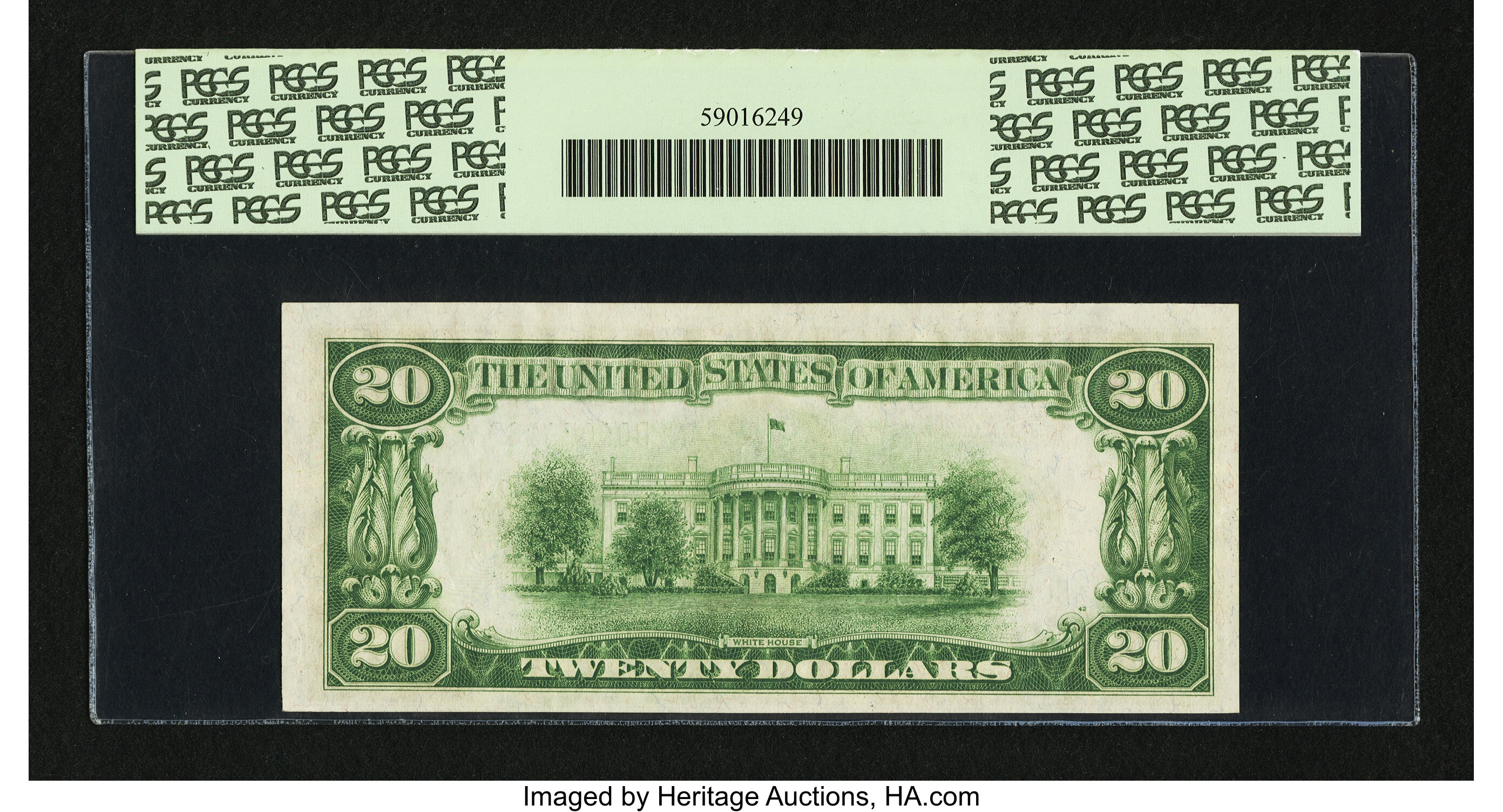 image for: Fr. 2050-D* $20 1928 Federal Reserve Note. PCGS Choice New 63PPQ....