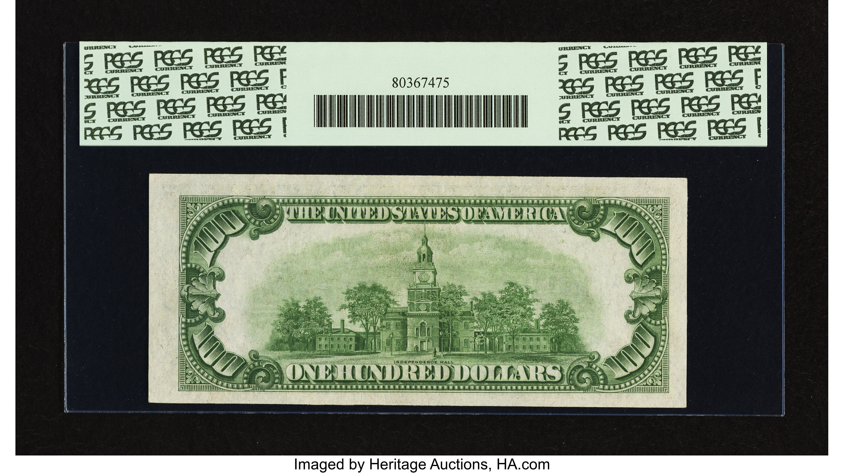 image for: Fr. 2154-H* $100 1934B Federal Reserve Note. PCGS Very Choice New 64PPQ....