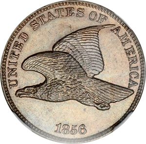 image for: 1856 Flying Eagle Cent. Snow-9. Proof-66 (NGC).