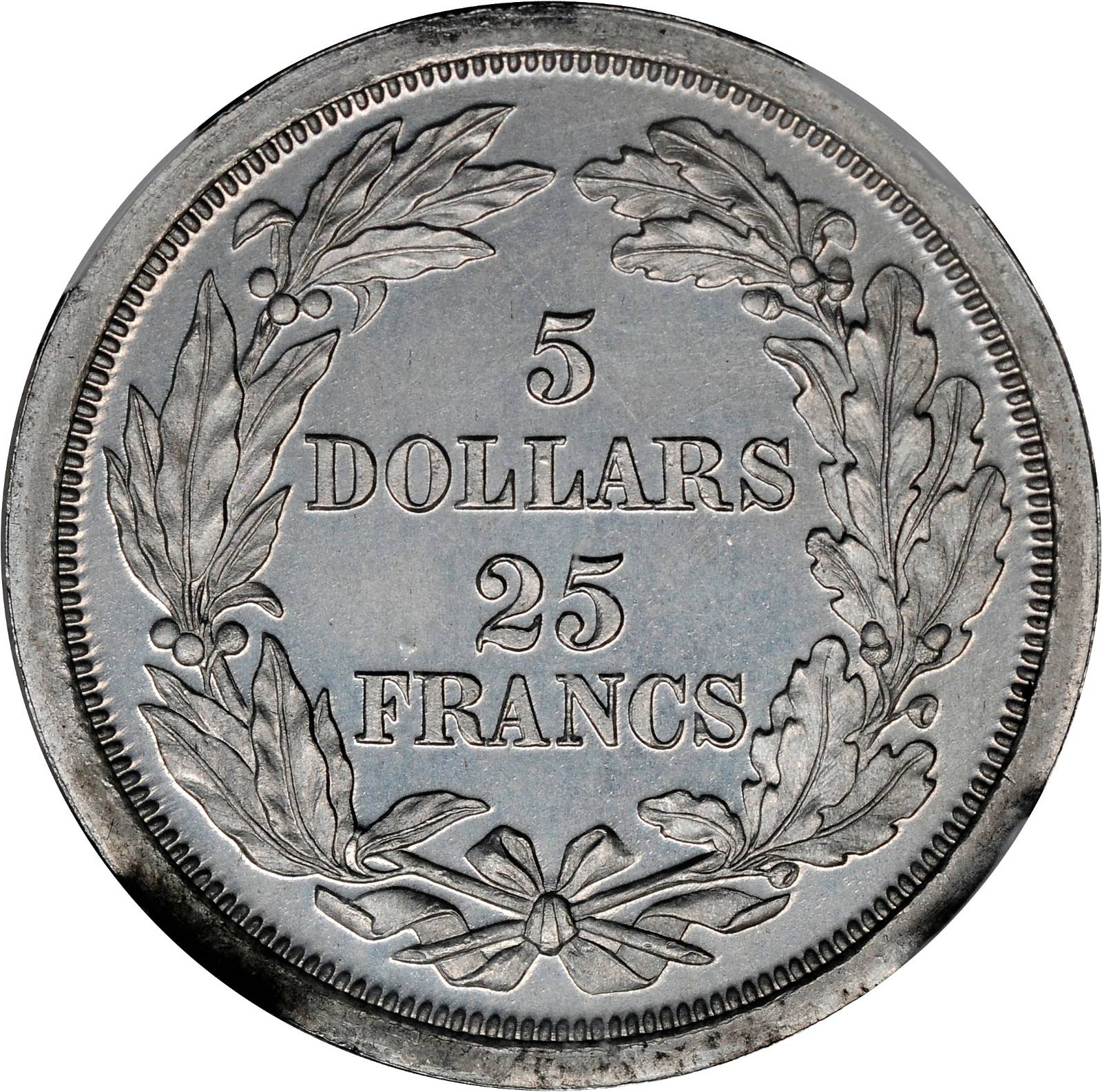 image for: 1868 Pattern Half Eagle. Judd-659, Pollock-732. Rarity-7-. Proof-63 (NGC).