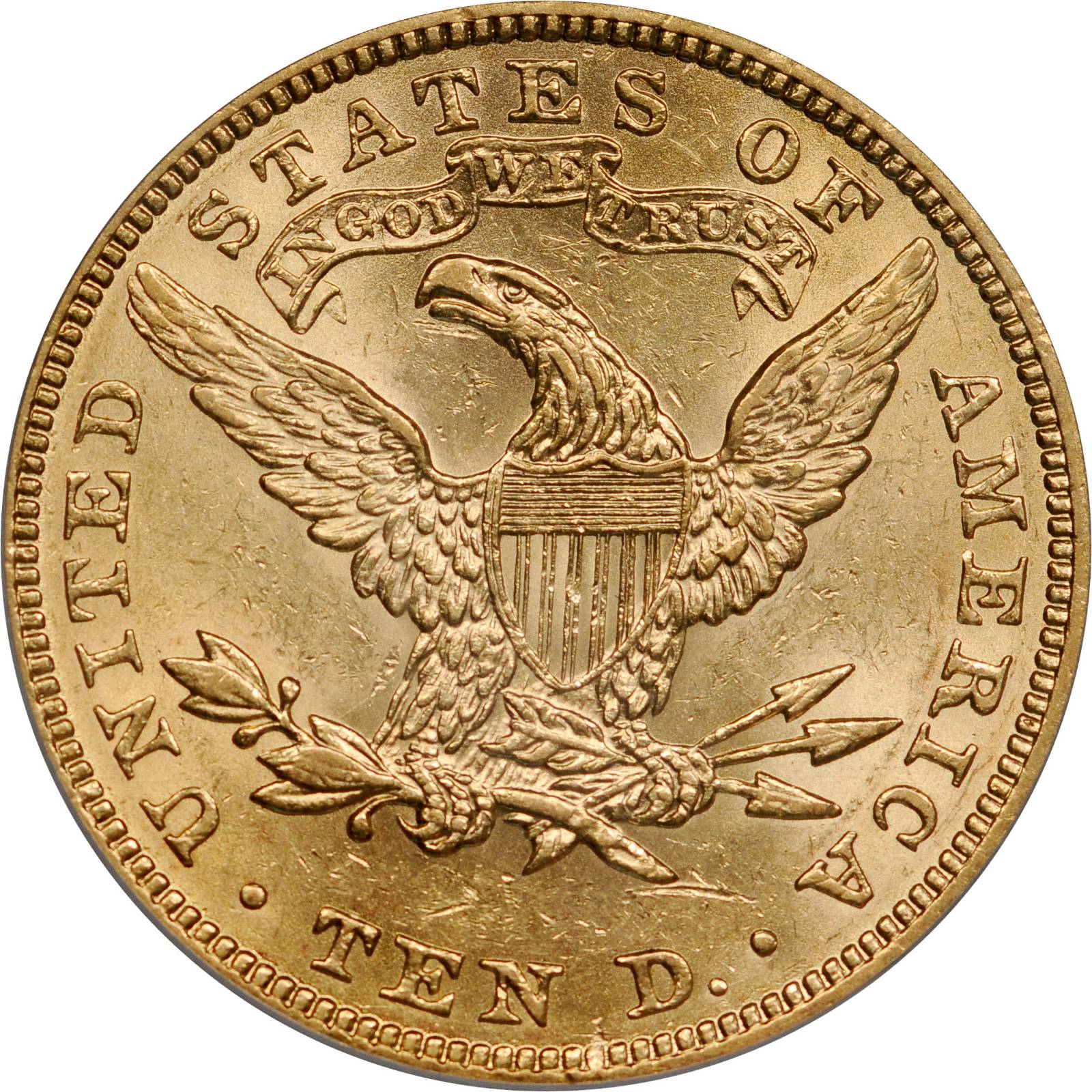 1907 $10  Liberty VF20 thumbnail 18
