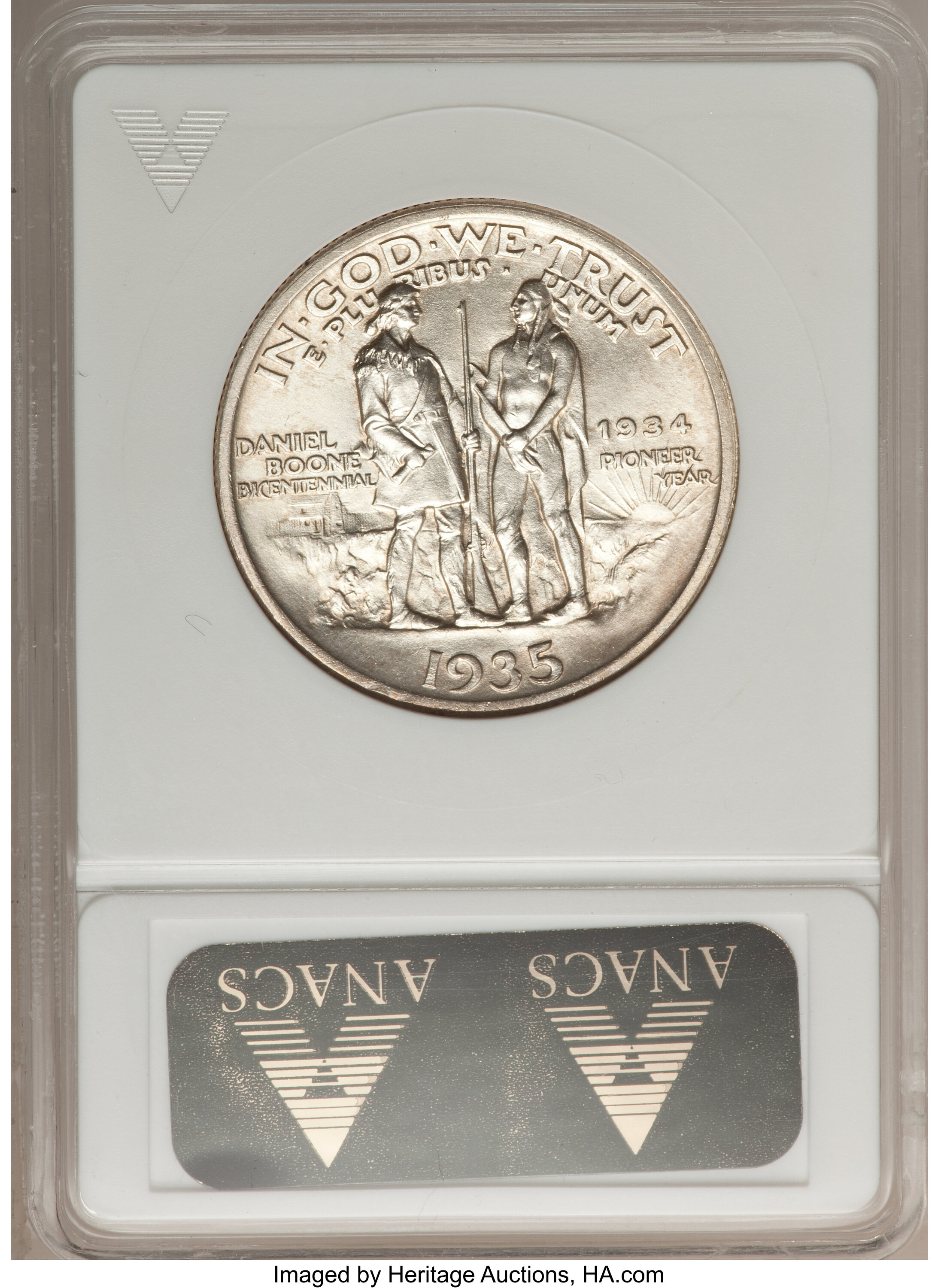 1935/34 50c Boone AU55 thumbnail 6
