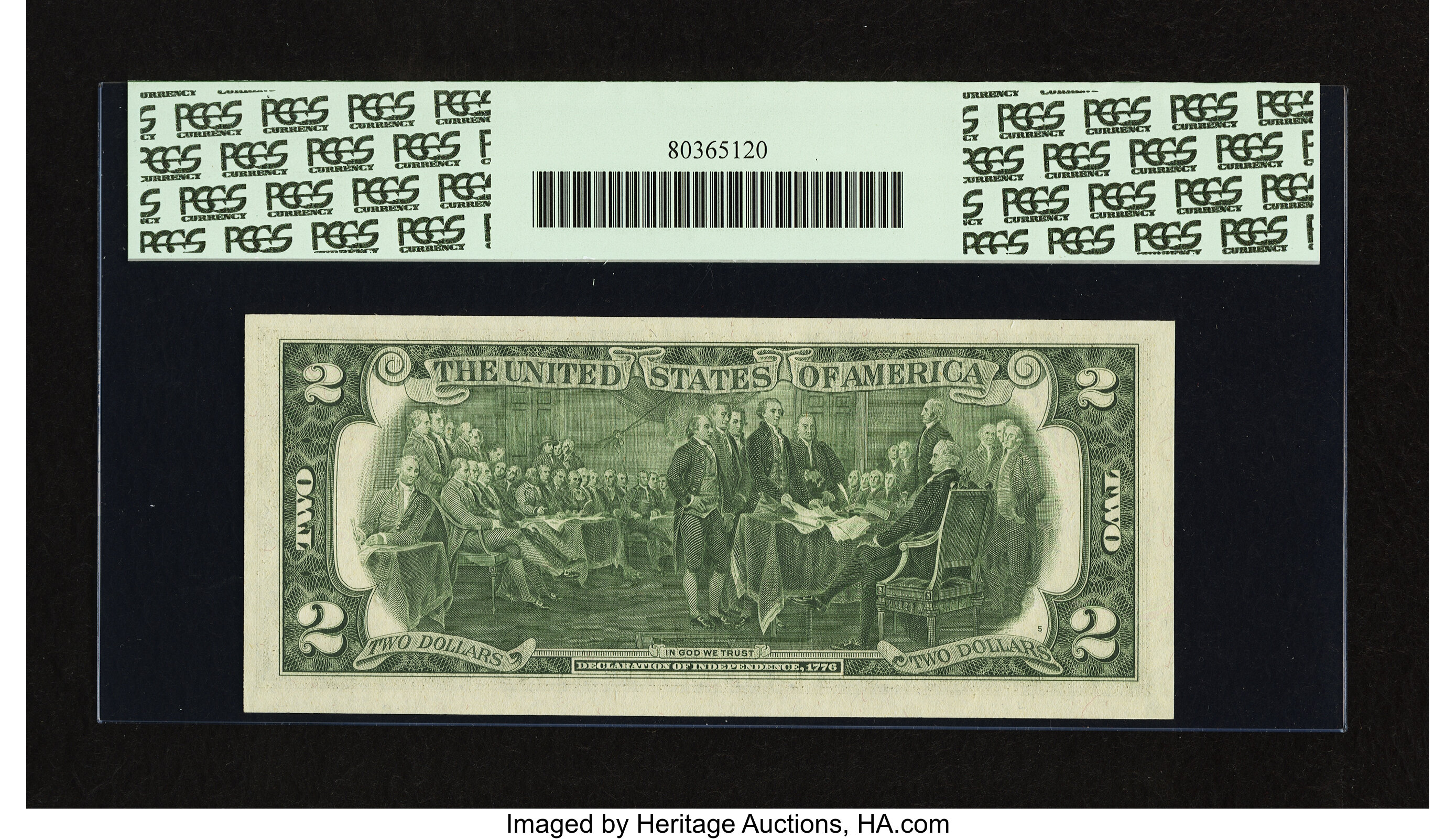 image for: Fr. 1935-F* $2 1976 Federal Reserve Note. PCGS Very Choice New 64PPQ....