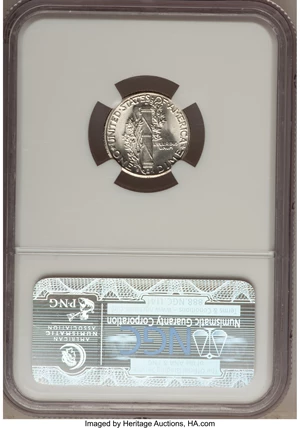 image for: 1928-S 10C MS67 NGC. CAC. ...