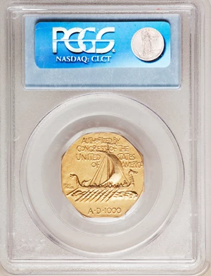 image for: 1925 Medal Norse Gold Medal PR63 PCGS. CAC....