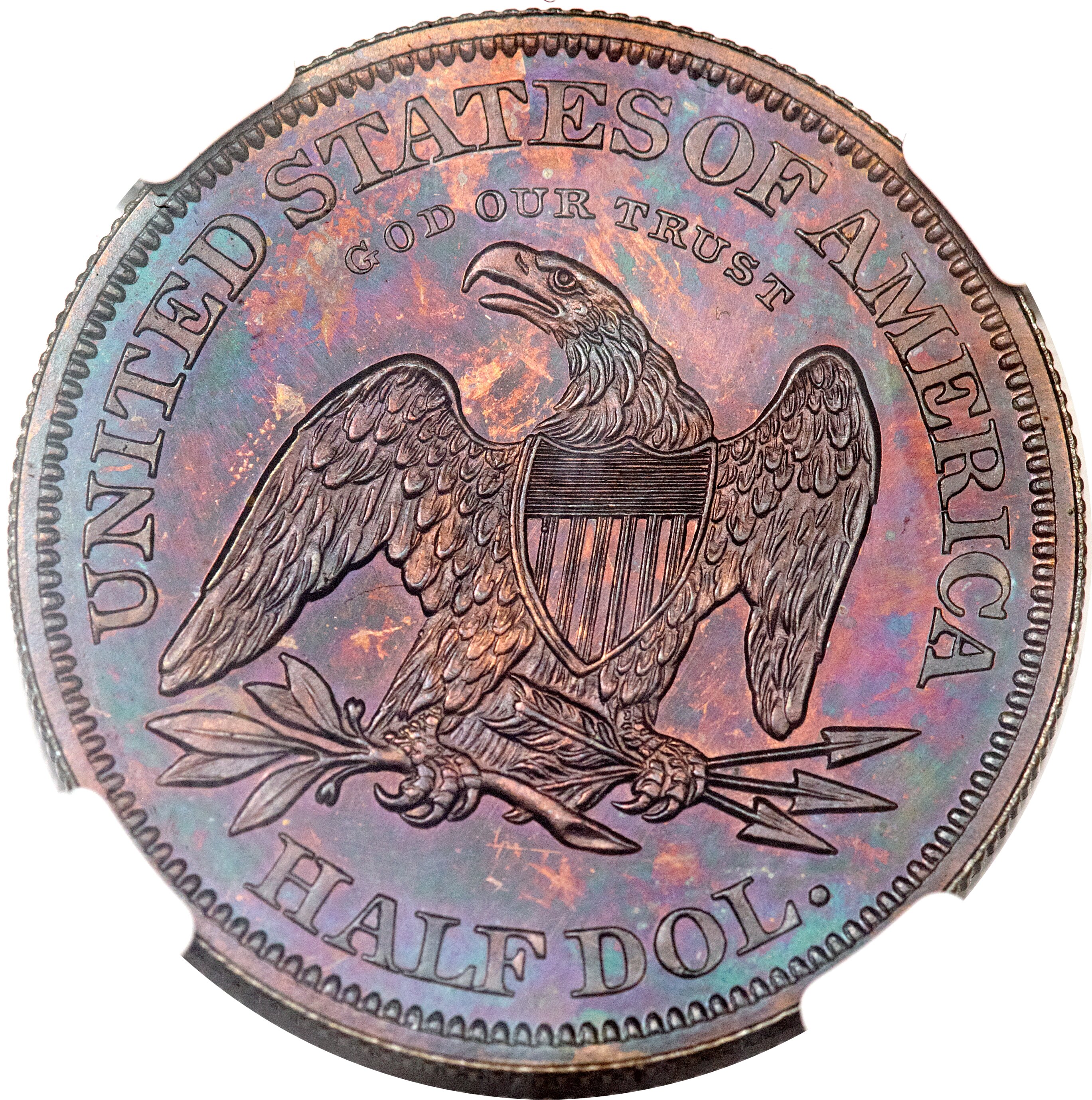 image for: 1863 50C Half Dollar, Judd-341, Pollock-413, R.5, PR64 Brown NGC....