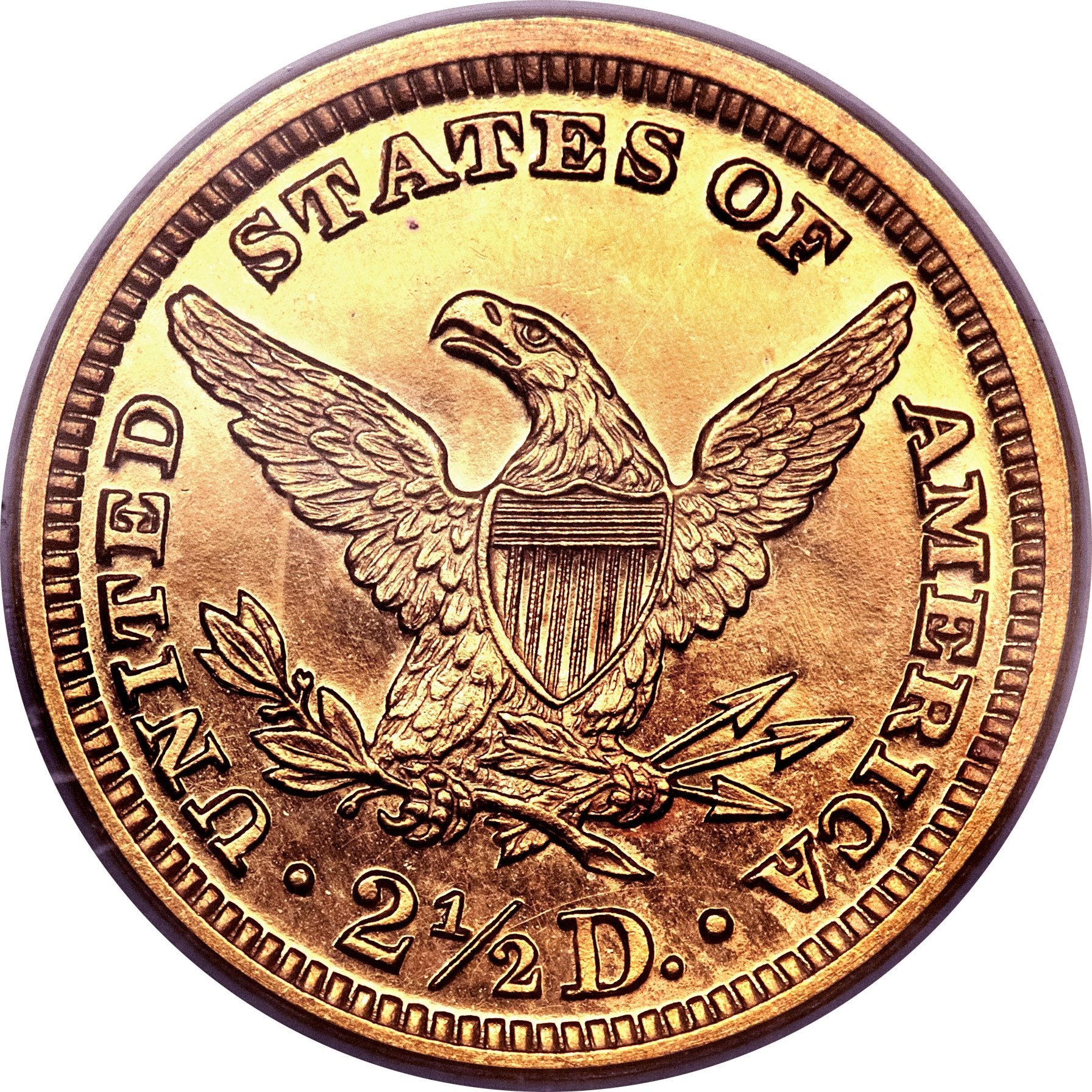 image for: 1883 $2 1/2 PR64 Cameo PCGS. CAC....