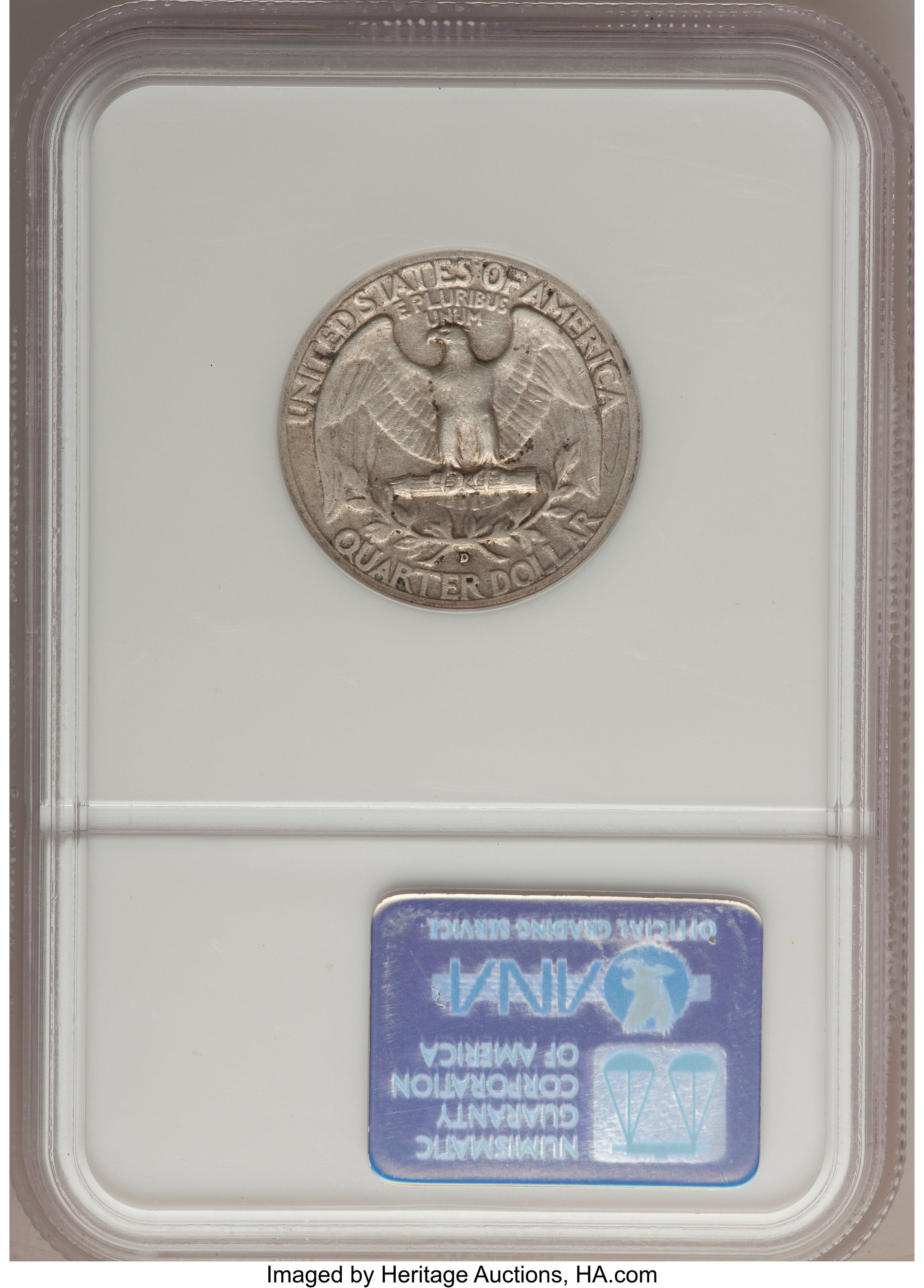 1942-D 25c VF35 thumbnail 2
