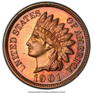 image for: 1901 1C PR66 Brown PCGS. PCGS Population: (12/1 and 2/0+). NGC Census: (15/0 and 0/0+). CDN: $700 Whsle. Bid for NGC/PCGS P...
