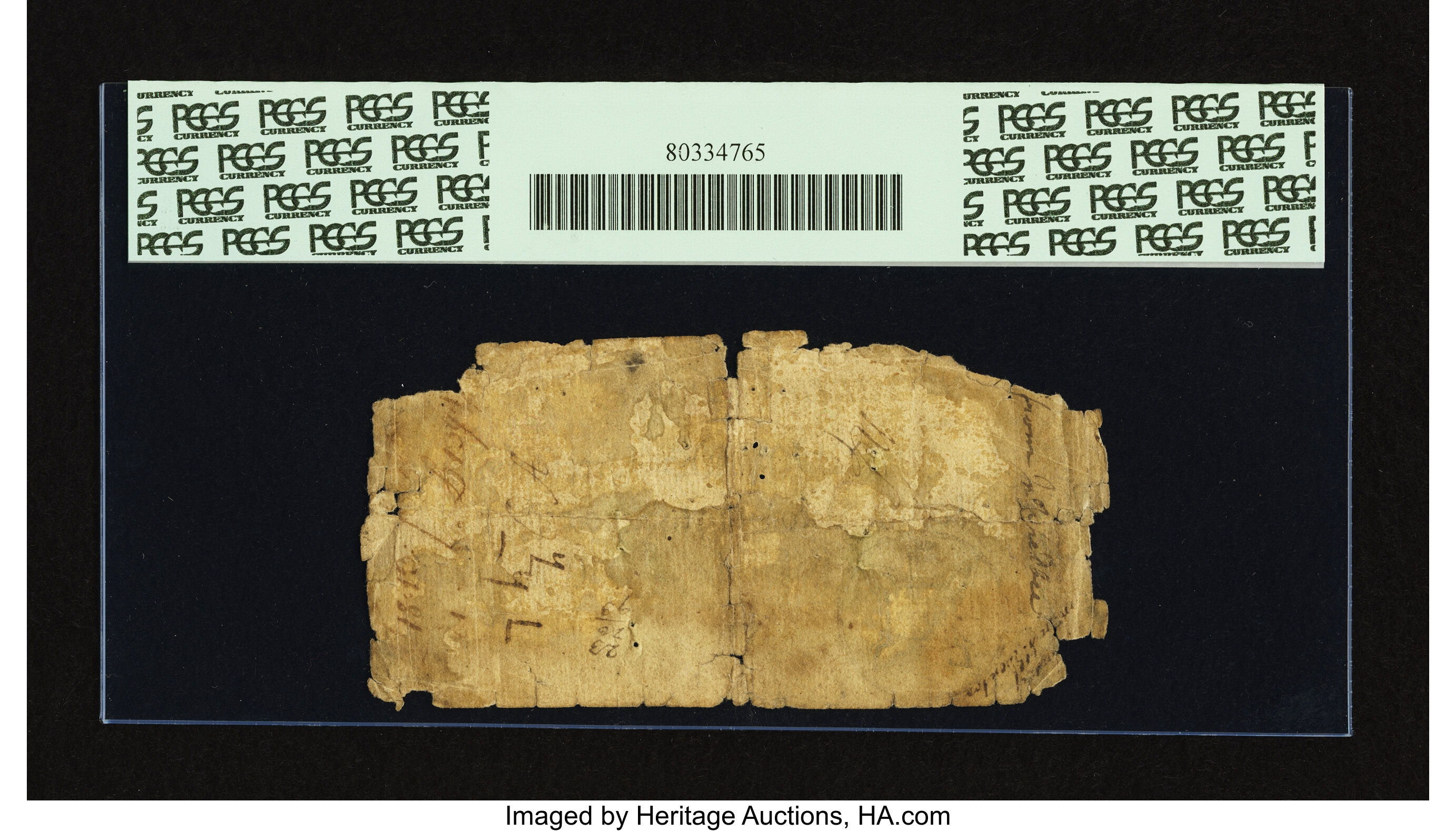 image for: North Carolina April 4, 1748 £3 PCGS Apparent Good 06....