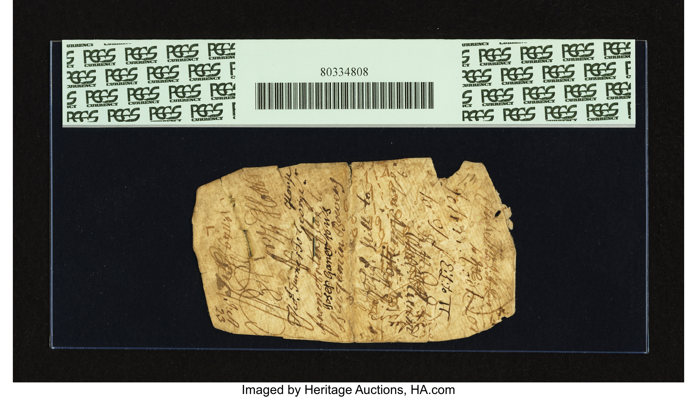 image for: North Carolina March 9, 1754 40s PCGS Apparent Very Good 08....