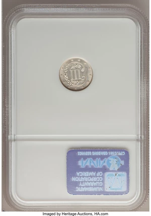 image for: 1867 3CS MS67 NGC....