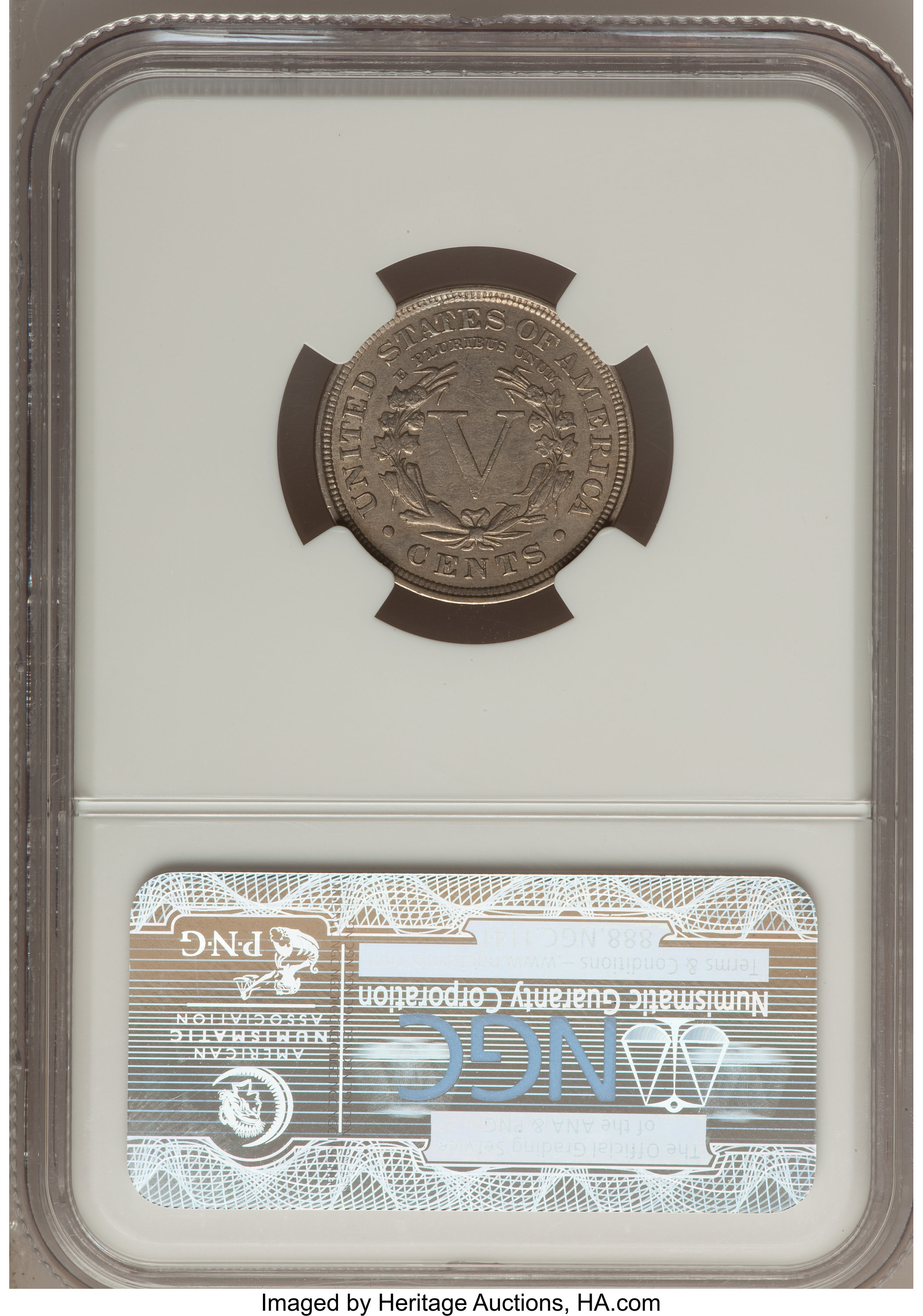 1910 5c VF30 thumbnail 11