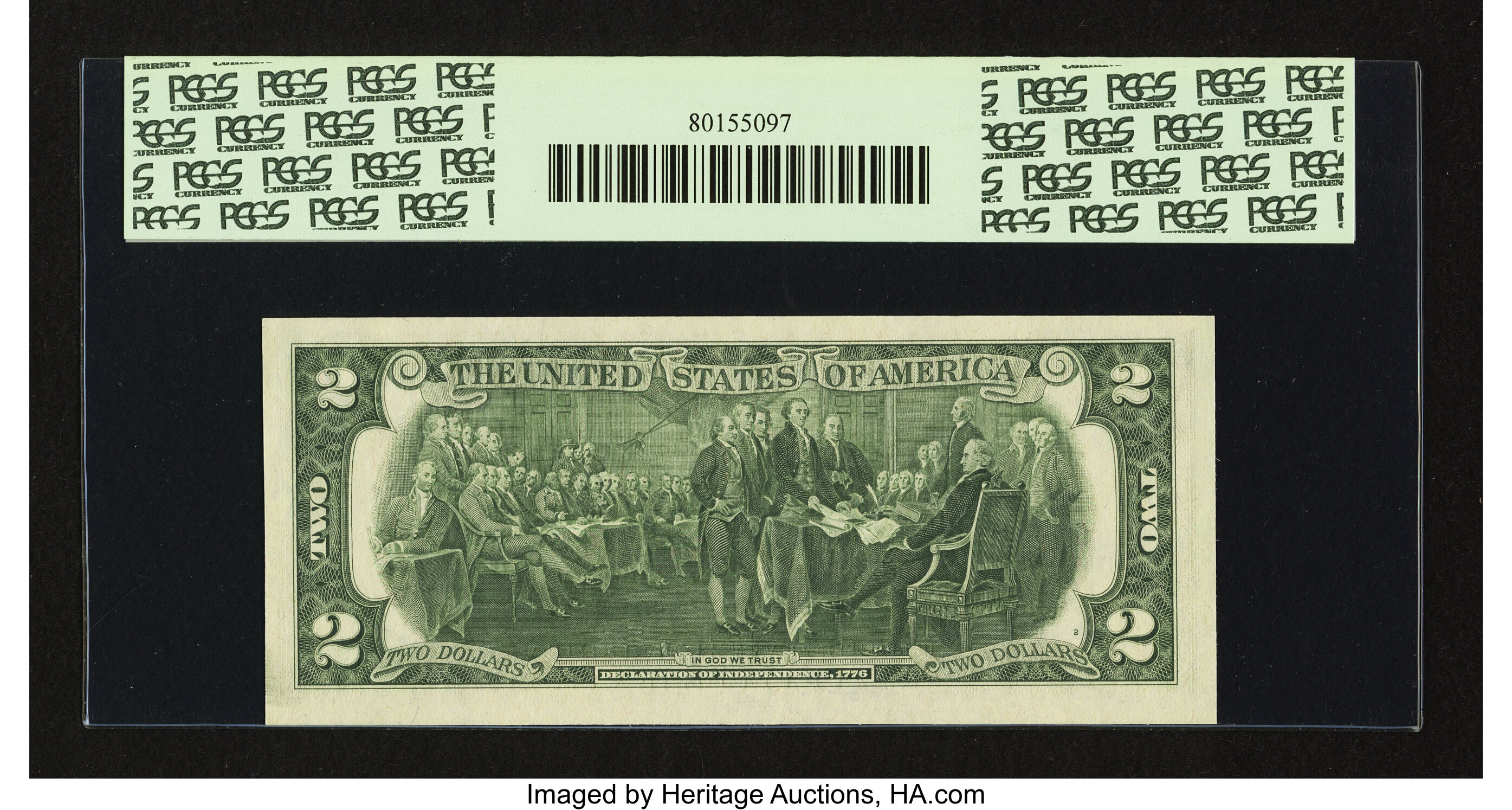 image for: Fr. 1935-L $2 1976 Federal Reserve Note. PCGS Very Choice New 64PPQ....