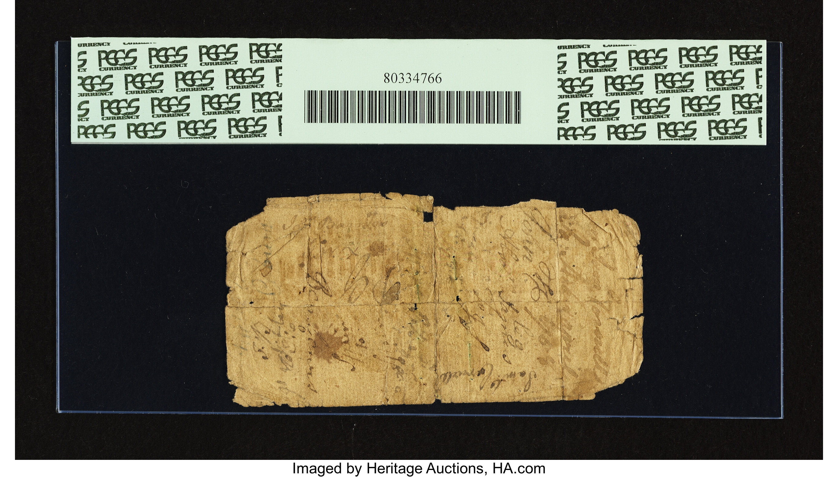 image for: North Carolina March 9, 1754 15s PCGS Apparent Good 06....