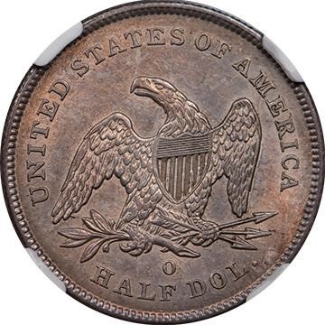 image for: 50C 1842-O SMALL DATE. NGC MS61