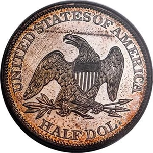 image for: 50C 1861 PCGS PR64 CAM CAC