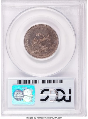 image for: 1857 25C PR64 PCGS....