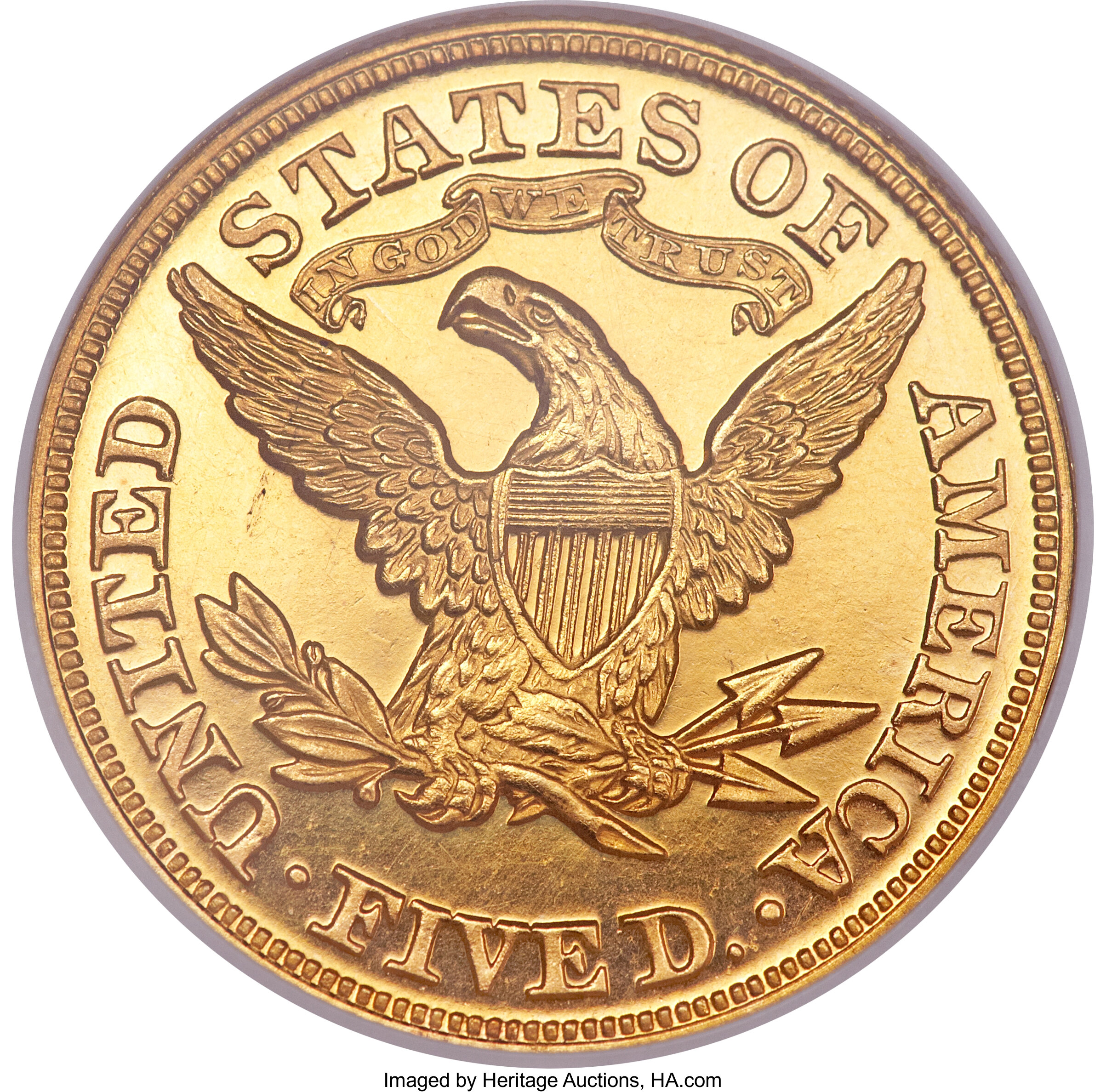 image for: 1874 $5 PR65  ★  Cameo NGC....